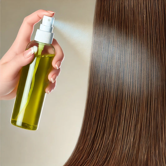 Using Olive Oil as a Natural Hair Spray: Shine and Frizz Control